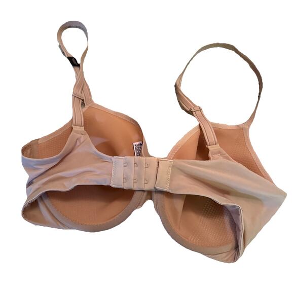 NEW VICTORIA'S SECRET blush LINED PERFECT COVERAGE bra Womens 34DD NWT - Picture 5 of 9